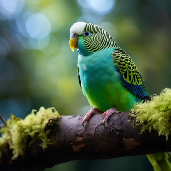 can parakeets live outside in a cage