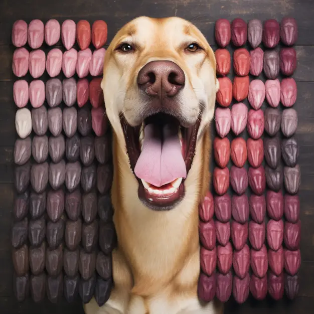 Dog Tongue Color Chart