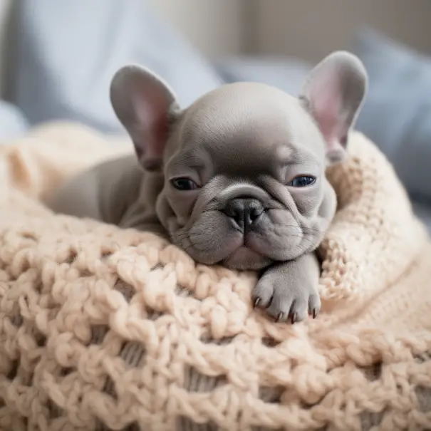 newborn Frenchie